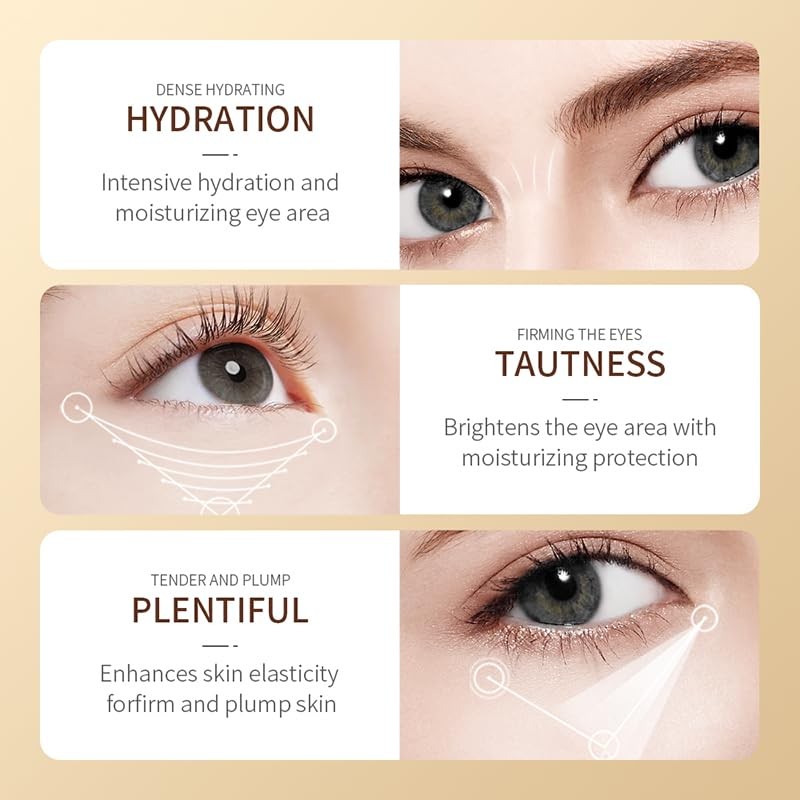 Retinol and Caffeine Anti-Wrinkle Eye Essence Oil, 8ml, with 360°
