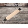 Leather Strop Sharpening Leather Set Of 2 Extra Wide Design
