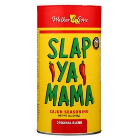 Walker & Sons Slap Ya Mama Cajun Seasoning, 16 Ounce - PACK OF 3