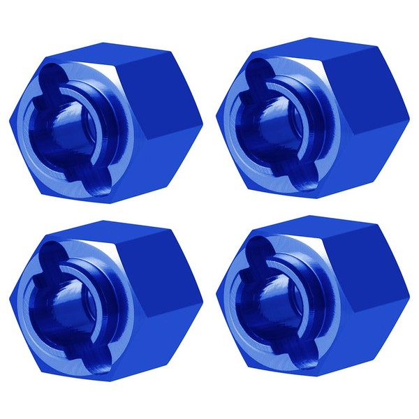RCLIONS 4PCS/Set Aluminum RC Car Wheel Hubs Adapters for Redcat