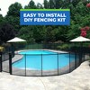 Pool Fence DIY by Life Saver Fencing Section Kit, 4