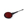 uxcell Universal Black Self-Adhesive Oval Base Decorative Antenna Aerial for