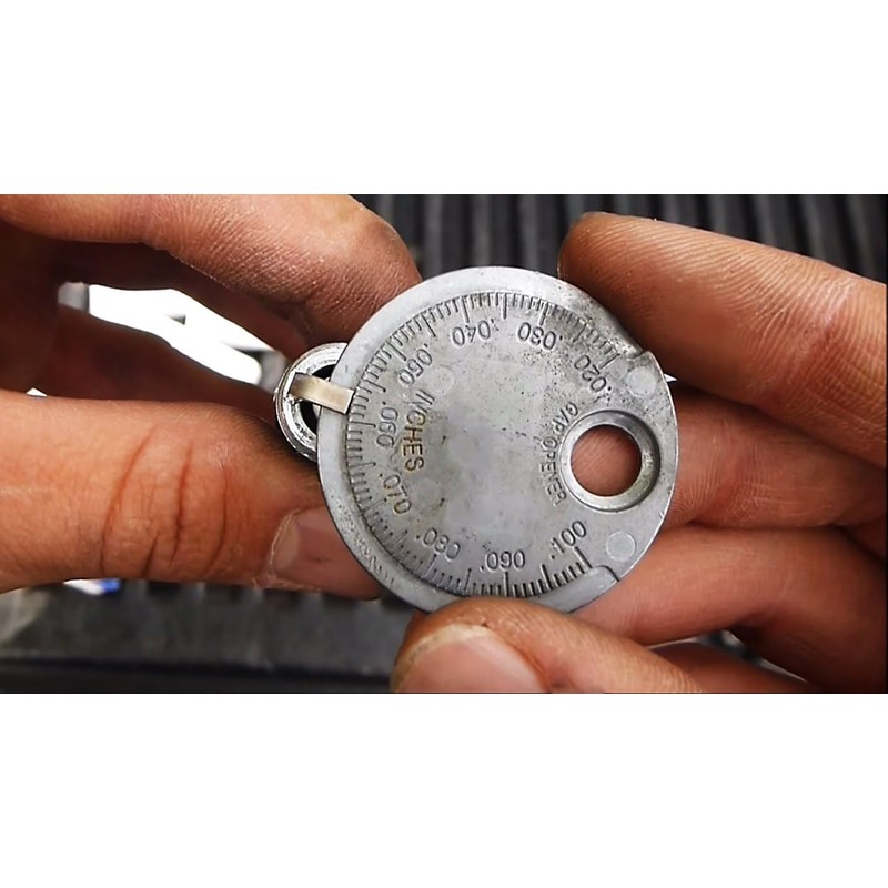 Edward Tools Spark Plug Gap Gauge Tool – Tapered Edge