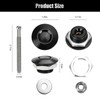 4 Pack Universal Bumper Quick Release Latch, Push Button Car