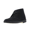 Clarks womens Desert Boot., Black Suede, 8.5
