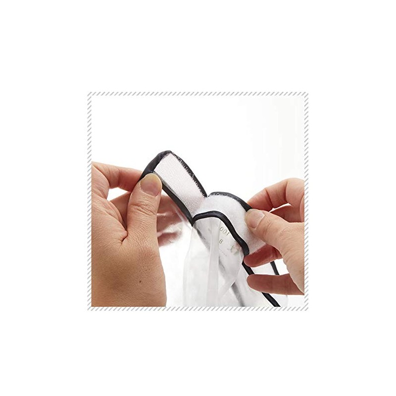 FIC-280 Rain Skirt, clear navy