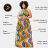 D'IYANU | Ronke African Print Dress for Women – Elegant
