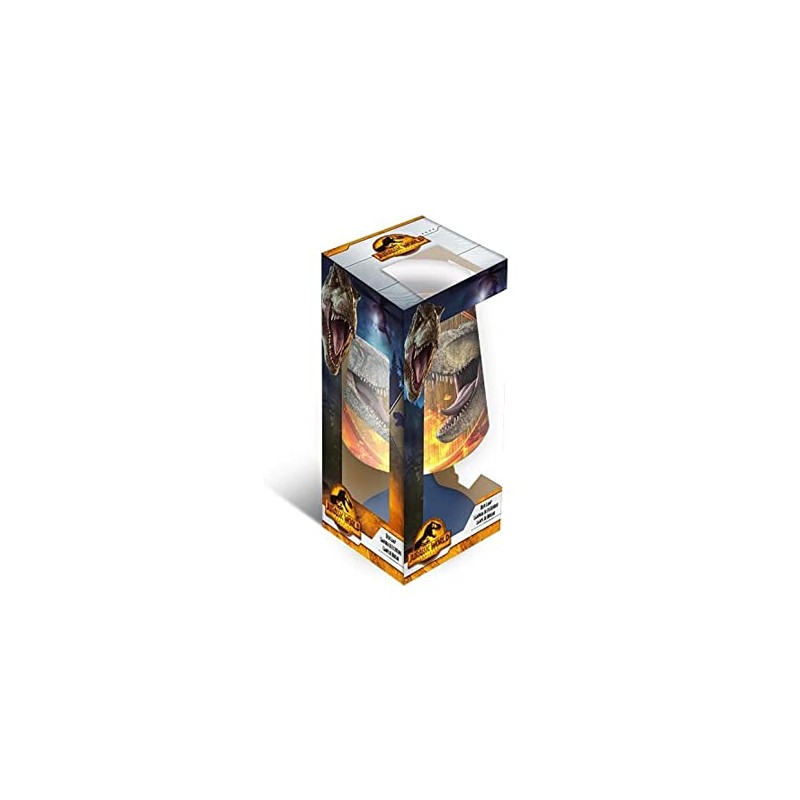 Kids Licensing KL86668 Jurassic World Lamp, Multi-Colour
