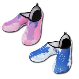 [Star Warehouse] Color Pop Aqua Shoes Water Park Shoes Water Play Valley Swimming Pool Surfing Water Beach Aqua Shoes Blue 2XL 2ea