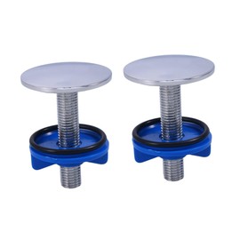 Housoutil 2piezas Cubierta De Agujero Para Fregadero De Acero Inoxidable Tapa Decorativa Para Grifo De Cocina Cubierta De Dispensador De Jabón Accesorios Para Fregadero Color Plata