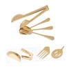Ciieeo 4pcs Stainless Steel Food Clamp Set with Forks and