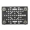 Gantry Plate Aluminum High Strength Gantry Board Black Anodized 3D