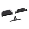 Rear Row AC Air Vent Tab Clip ABS Black Replacement