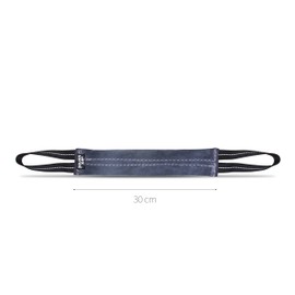 Julius-K9 185LE-30 Flat Leather Tug with Two Handle, 30 cm