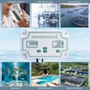 WiFi pH/EC/Temperature Monitor for Hydroponics, Dual Plugs System pH EC
