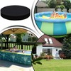 Round Pool Cover,Swimming Pool Leaf Dust Cover with Drawstring |