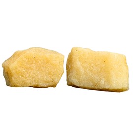 Yellow Aventurine Raw Crystals Rough Gemstones with Authenticity Card, Velvet Pouch Raw Stones for Tumbling, Cabbing, Polishing, Cutting Natural Healing Crystals for Home Decor, DIY Stones