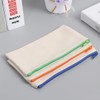 VICASKY 15PCS Blank Canvas Pencil Bag 21x11cm Zipper Pouch for