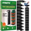 HYASTO Hat Organizer 36 Baseball Caps Rack Holder 2 Pack
