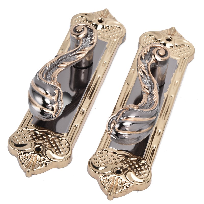 Door Handle Lock Silent Lock Bearing Safety Lever Handle Reversible