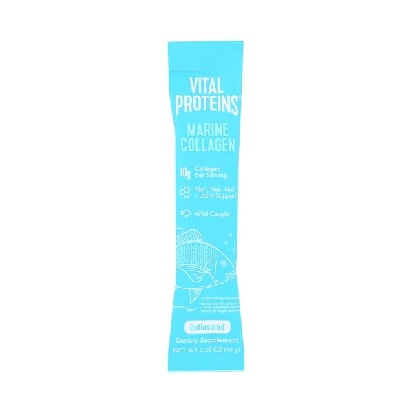 Vital Proteins Unflavored Marine Collagen Sgl, 0.35 Oz