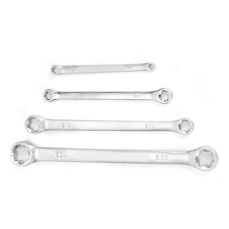 Senyar for e wrench set box end - e8-e24 hex