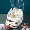 Beaupretty Caja Organizadora De Maquillaje A Prueba De Polvo