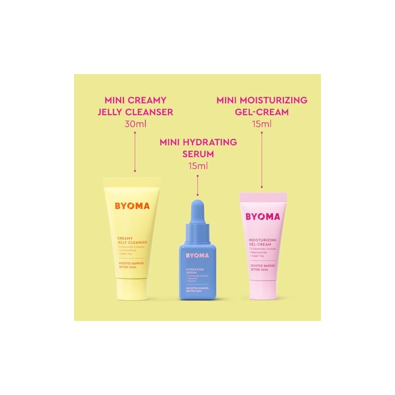 BYOMA Grehge ating Starter Kit - Mini Cleanser 30ml, Mini