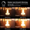2W Candelabra Led Bulbs, Dimmable E12 Chandelier Light Bulbs, 2200K,