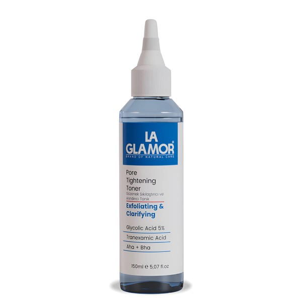 LAGLAMOR Face Toner for Pore Cleansing - with Glycolic Acid,