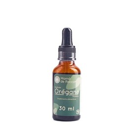 Mamá de Rocco | Aceite de Orégano Orgánico | Producto Natural y Puro | Uso Alimenticio y Tópico (30 mL)