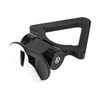 X AUTOHAUX 2 Set Universal Black Triangle Shaped Car Tow