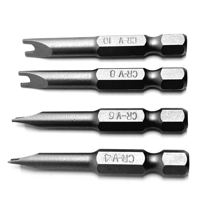 OHIY Spanner Drive Screwdriver Insert Bit Set in 4 Different
