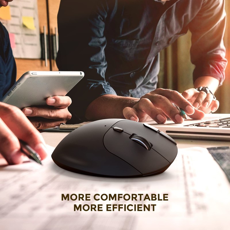 ECHTPower Trackball Mouse, Easy Thumb Control Ball Mouse, Precision and