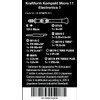 Wera Schraubendreher Set Kraftform Kompakt Micro Electronics 1, 11-teilig, Bitlänge