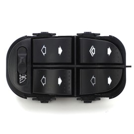 Power Window Switch YS4Z 14529 BA Rapid Response Compact Window Master Button Replacement For Ford Focus 2000 to 2007