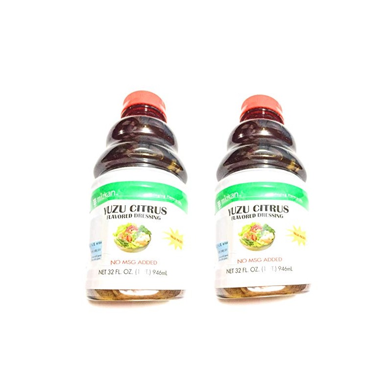 Mizkan Yuzu Citrus Flavored Dressing 32 Fl Oz (2 Pack)