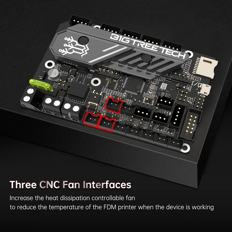 BIGTREETECH SKR Mini E3 V3.0 - Placa de control con