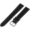 Hadley-Roma Men's 18mm Leather Watch Strap, Color:Black (Model: MSM843RA-180)