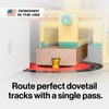 MICROJIG Matchfit MB-025-0514 Dovetail 1/4" Shank 14° X 1/2" Router