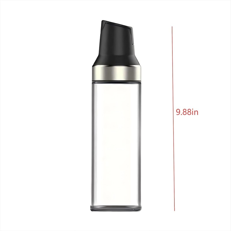 ZHQZZPH Premium Sugar Dispenser Glass Bottle with Pour Spout Leak-Proof