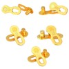 SUNTRADE 8 Pairs Bicycle Missing Link, 6/7/8/9/10/11/12 Speed Bike Chain