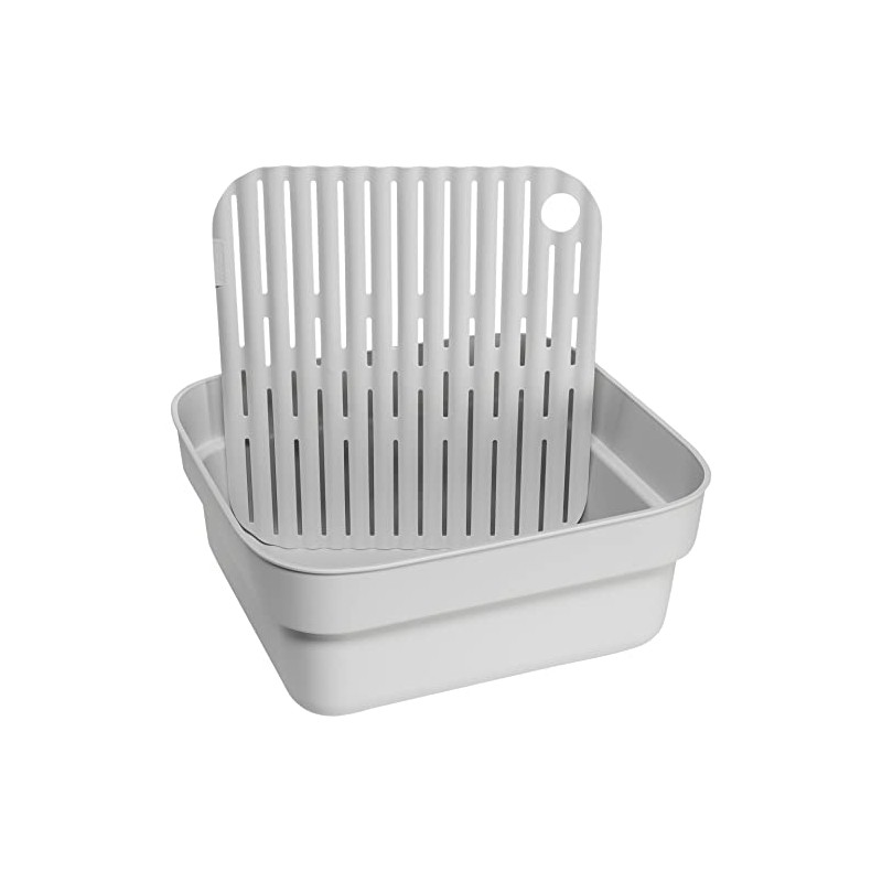 Brabantia Washing Up Dish Tub Bowl with Removable Draining Tray