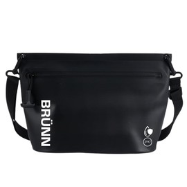 BRÜNN Waterproof Dry Pouch | IPX7 Rated Floating Dry Bag with Zipper Pocket – Durable, Lightweight & Leak-Proof Gear Organizer for Boating, Kayaking, Beach & Travel (Black)