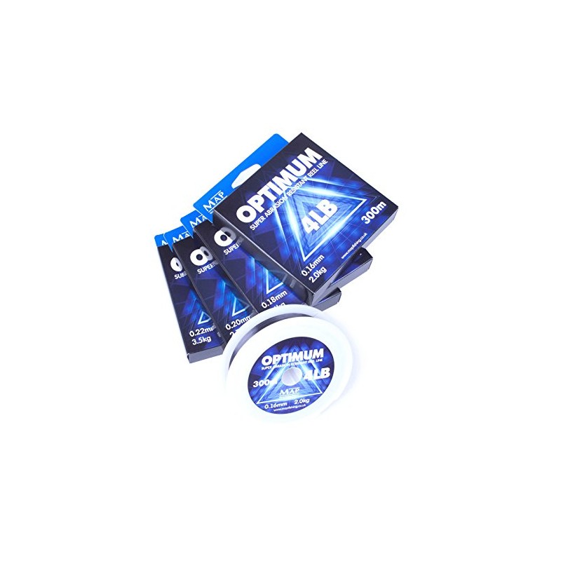 Map Optimum Super Abraision Resistant 0.18mm 5lb Fishing Reel Line