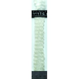 hamanaka Real Wool Felt Flocked curls G White H440 – 005 – 521 