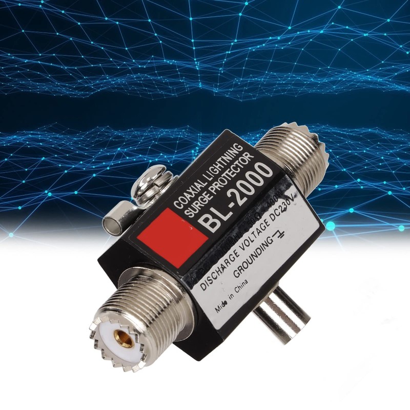 Coaxial Conductive ARBR 2000 Surge Protector PL259 UHF Coaxial Adapter