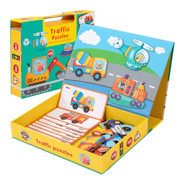 Wisplye Creative Magnetic Game Box, Fine Motor Skills Magnetic Toy,