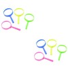 Minkissy 8pcs Handheld Boys and Girls Magnifying Glass Portable Reading