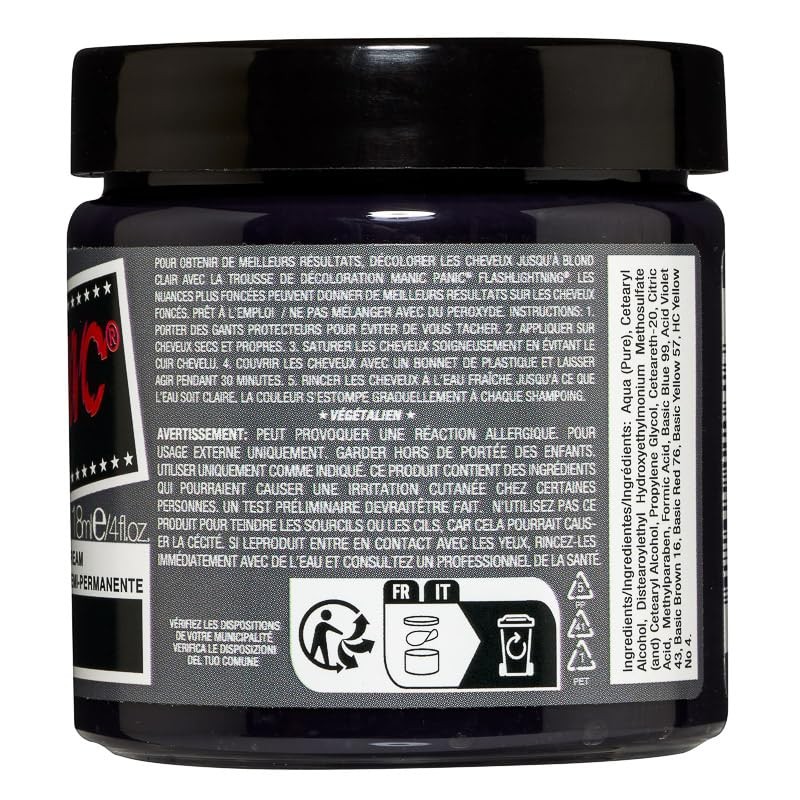 Manic Panic Alien Grey, Cruelty Free, Vegan & Vibrant, 3